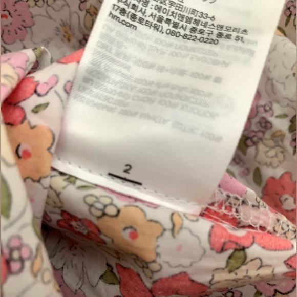 H&M Floral Spring Puff Sleeve Maxi Dress - Picture 13 of 13